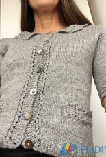 Blooom Cardigan by Anne B Hanssen