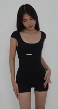 Siirii Studio - June - Backless Romper - Size S