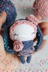 Crochet Confetti Shop - Irina Moilova - Little girl rabbit