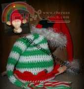 Trifles n Treasures - Tera Kulling - Santa Elf Long Tail Hats