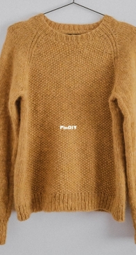 Before Fall Sweater by Lív Ulven Woodlandknits - English, French