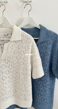 Romantic Polo Sweater by Asmik Bakhmatskaya - Russian
