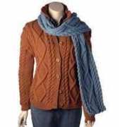 Berroco Alexi Cardigan and Scarf - Free