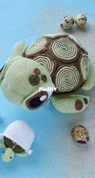 Pattern Leka Toys - Helen / Elena Abrosimova - Turtles