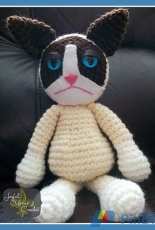 Joyful Yarns Crochet - Joy Merrill - Crabby Cat Amigurumi- Free