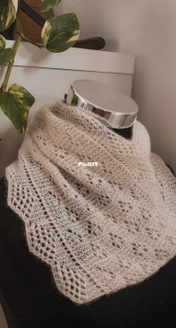 Shetland Lace Cowl by Luba Chambers-Free