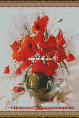 Poppies by Natalia Pyshnograeva