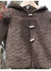 Gaston Duffle Coat by Alexandre Sonia/quand sonia tricote-English