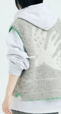 Big Bird Vest by Grey Level Knitter