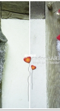 Cadooh Art Land - Birgit Luise Bidder - House Gnome Snorre - Hauswichtel Snorre - English - German