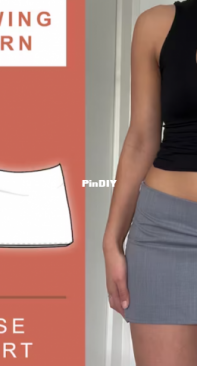 Mid-rise mini skirt Mareta Threads