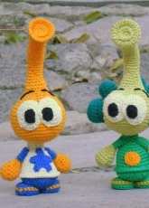 Caloca Crochet - Snorkels: Allstar and Tooter Patterns - English