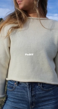 Ivy Rolled Sweater - violentcatlady, Jade Berghoff
