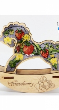 Fruzelok - 1108. Strawberry Rocking Horse