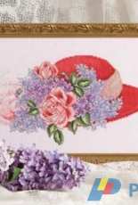 Chapeau Rouge by Pam Kellogg from Crazy for Cross Stitch XSD