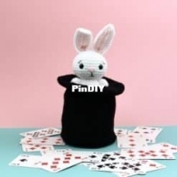 Gek op Haken - Marjan van der Leer - Magic Trick Rabbit - Goocheltruc Konijn - Dutch
