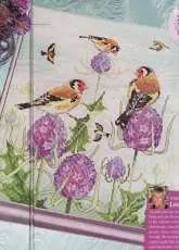 Perfect Perch by Lesley Teare from Cross Stitch Collection 173