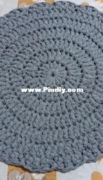 crochet placemat