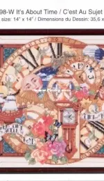 Janlynn 023-0198 / Bucilla 41785 - Its about Time XSD