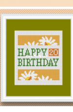 Alita Designs - Happy Birthday 20 - Free