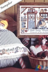 Le grand ménage French - I Hate Dirty Words from Cross Country Stitching April 1992 PCS