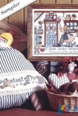 Le grand ménage French - I Hate Dirty Words from Cross Country Stitching April 1992 PCS