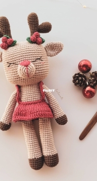 Lalarte Crochet - Elayne Ramos Cirilo - Ema a Rena - Portuguese