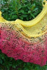Bananaboat Shawl/Wrap by Sue Berg -Eng,German-Free