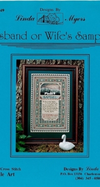 Designs by Linda Meyers - Leaflet 49 - Husband or Wife's Sampler