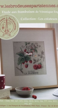 Les Brodeuses Parisiennes LBP - Etude aux Framboises XSD