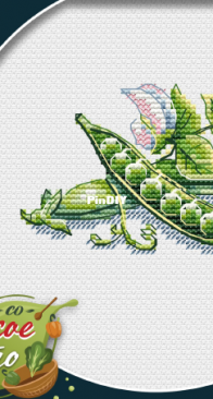 Visiting My Grandmother - Peas by Yulia Serebriannikova