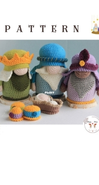 Pam Pino Store - Nazeli Pampino - 3 Wise Men Gnomes