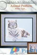 Cross My Heart CSB-148 Animal Profiles -  White Tiger