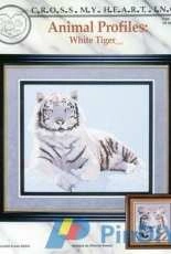 Cross My Heart CSB-148 Animal Profiles -  White Tiger