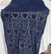 Auxo-Knitting-Shawl-Wrap-Dagmar Lutz/German-Free Pattern