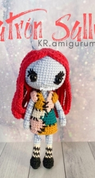 KR amigurumi -  Karina Romero - Sally - Spanish