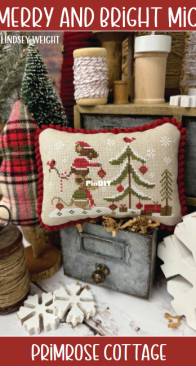 Primrose Cottage - Merry and Bright Mice by Lindsey Weight - Free