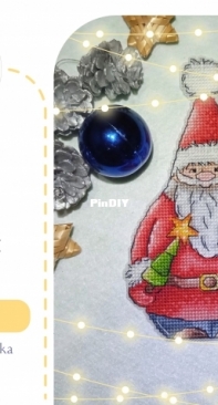 My Embroidery - Made for You Stitch - Santa Claus With A Gift by Alina Ignatieva / Ignatyeva