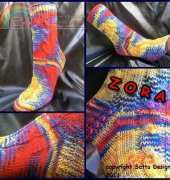 Zora Socks by Regina Satta-English,German-Free