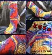 Zora Socks by Regina Satta-English,German-Free