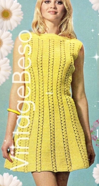 VintageBeso - Flare Dress