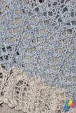 Arrowhead shawl