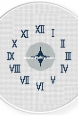 Daily Cross Stitch - Clock