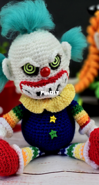 Sweet Oddity Art - Carolyne Brodie - Clown Set: Sassy the Clown - Smash the Clown