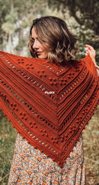 El Club de la Calceta - Carmen Gomez - Woman Shawl - Chal Dama - Spanish