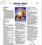 Baxter Bear  Crochet by Paula Young Annies Attic