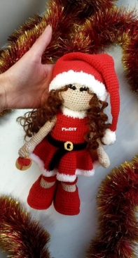 Knitt Angel - Elena Lozan - Maslakova - Miss Santa