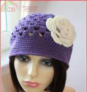 Dahlia Hat by TD Crochet Patterns