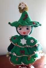 a Christmass tree doll