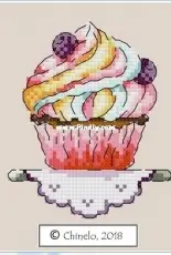Rainbow Cupcake by Chinelo